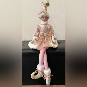 Christmas Shelf Sitter Posable 24” Elf Doll Pink Fairy Martha Cynthia Rachel New